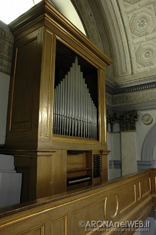 organo Monastero della Visitazione - strumento