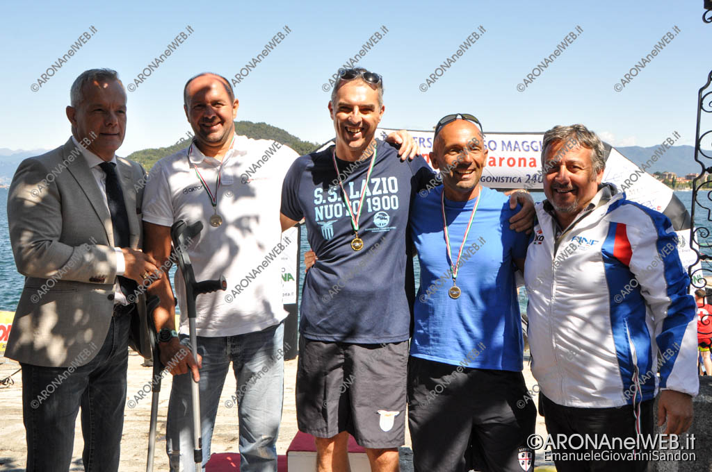 EGS2017_27183 | Premiazione atleti paraolimpici - 1. Roberto Pasquini, 2. Enrico Giacomin 3. Nicola Azara