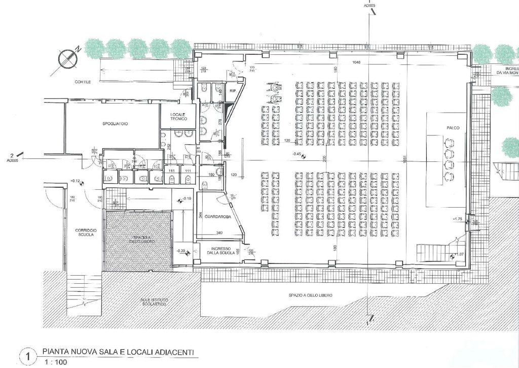 Progetto nuova sala polivalente Istituto Comprensivo Giovanni XXIII