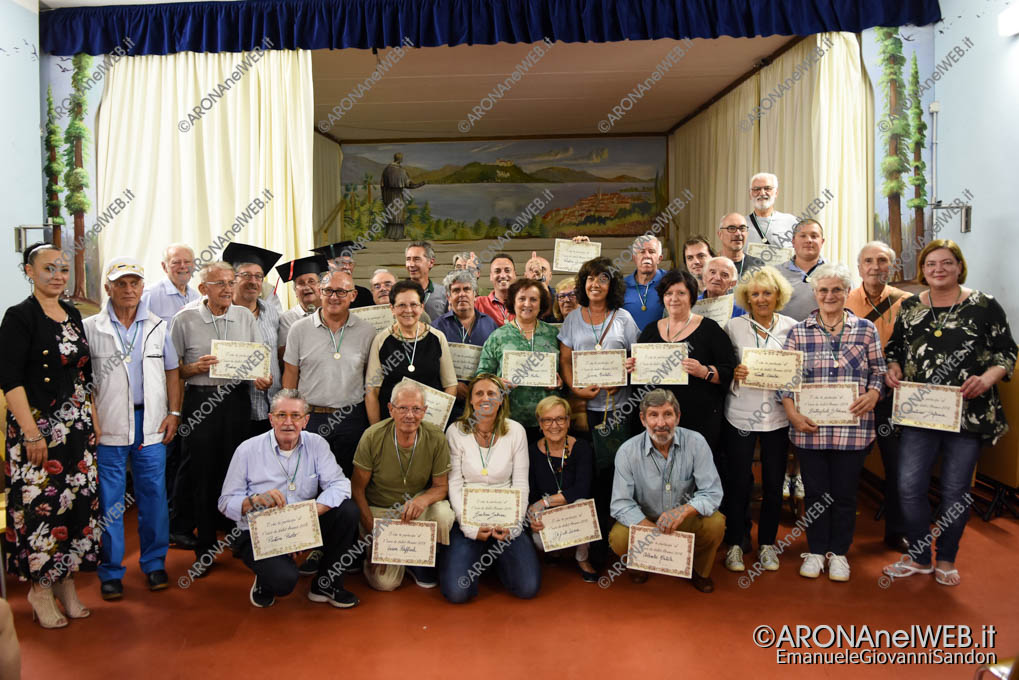 EGS2018_16004 | I partecipanti al 1° Corso di "Dialetto Aronese"