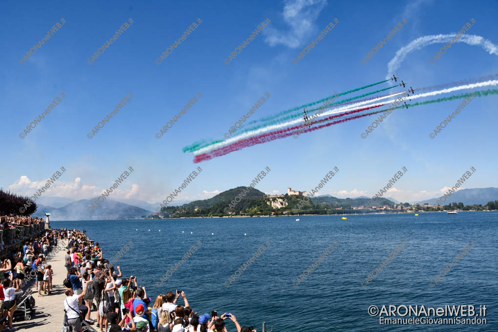 EGS2018_19828 | Aronairshow2018, l'esibizione delle Frecce Tricolori della Pattuglia Acrobatica Nazionale dell'Aeronautica Militare