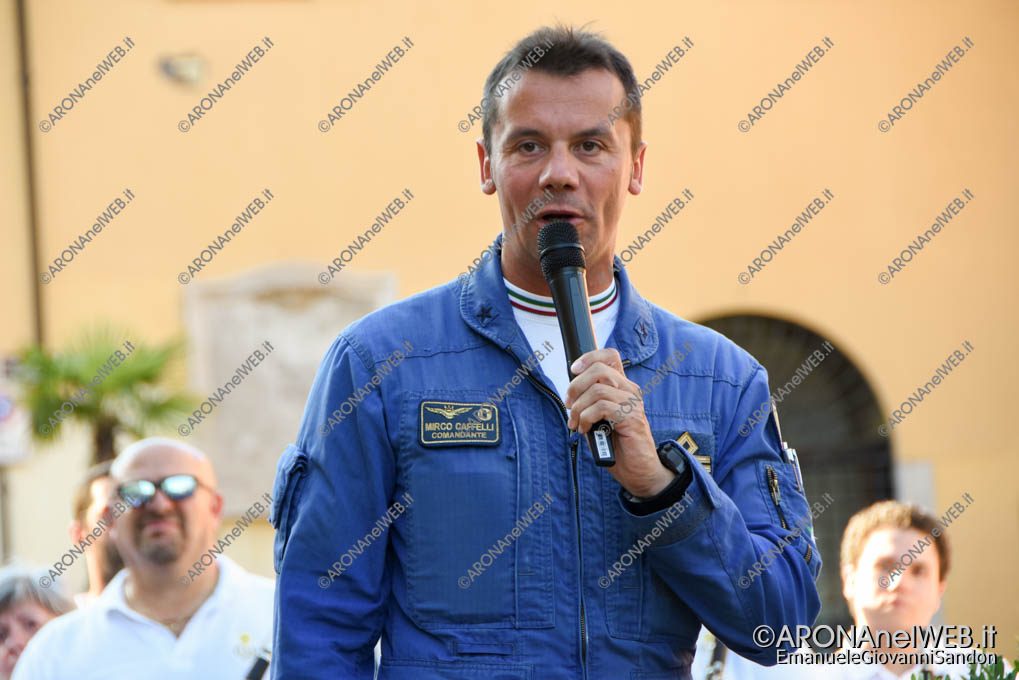 EGS2018_20233 | Mirco Caffelli, comandante Frecce Tricolori