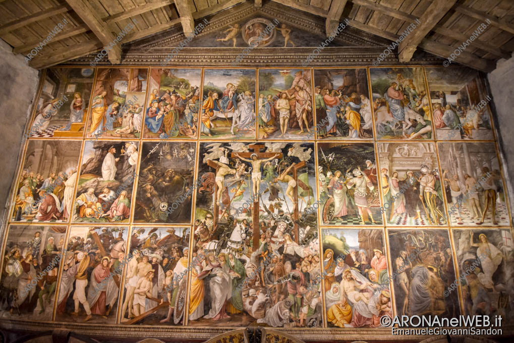 EGS2018_29151 | La "parete Gaudenziana" nella chiesa di Santa Maria delle Grazie a Varallo