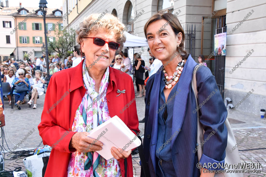 EGS2018_31165 | Daria Bignardi con Dacia Maraini a il Teatro sull’Acqua 2018