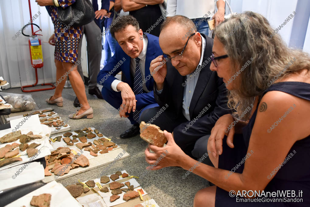 EGS2018_31368 | Il ministro alla cultura Alberto Bonisoli in visita al museo civico di Arona