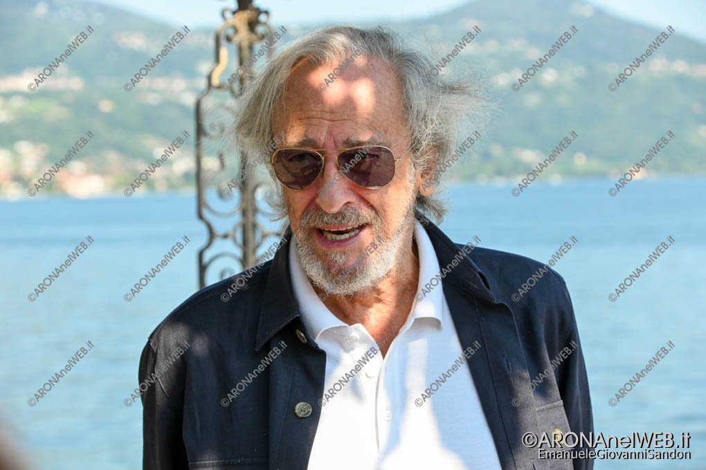 EGS2020_11693 | Mariano Rigillo, Protagonista dello spettacolo sull’acqua “Un tagliatore di teste sul Lago Maggiore"