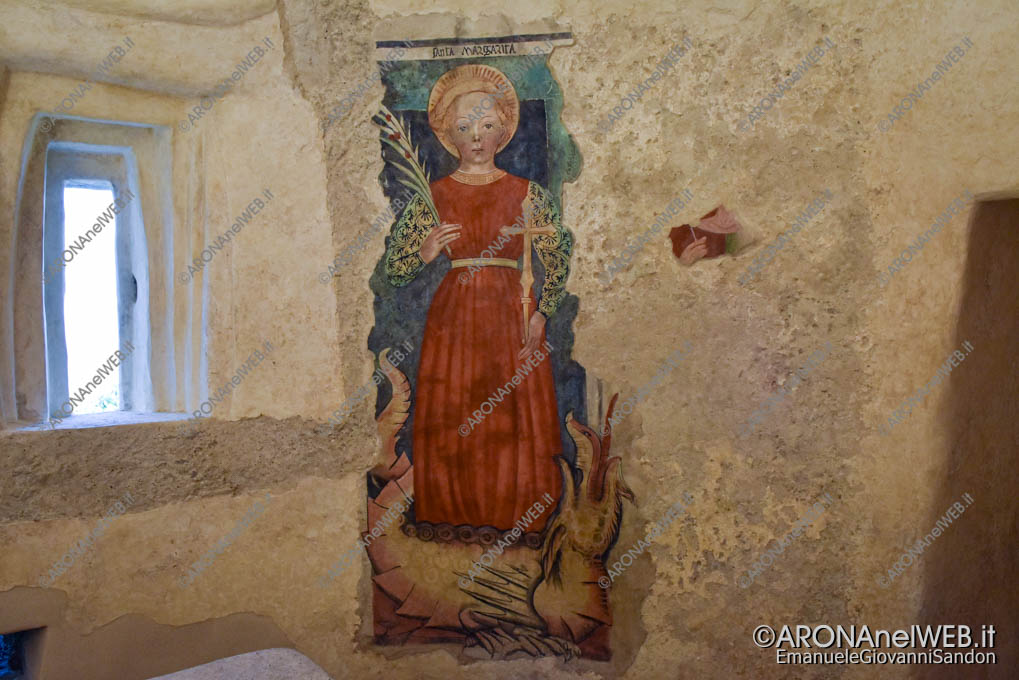EGS2021_14326 | Affresco di Santa Margherita - absidi Santuario San Salvatore