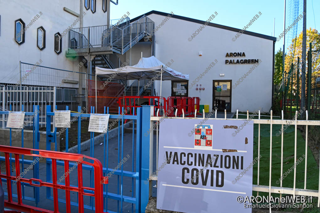 EGS2021_23891 | Hub vaccinale Palagreen Arona - chiuso per guasto