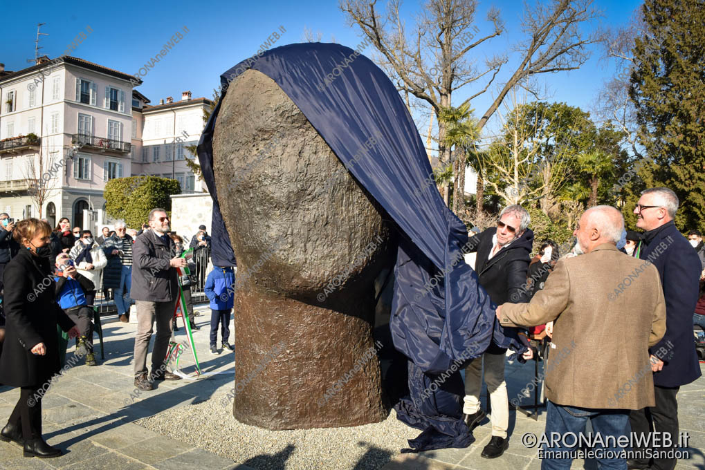 EGS2022_01241 | inaugurata la scultura "A Head for Meina"