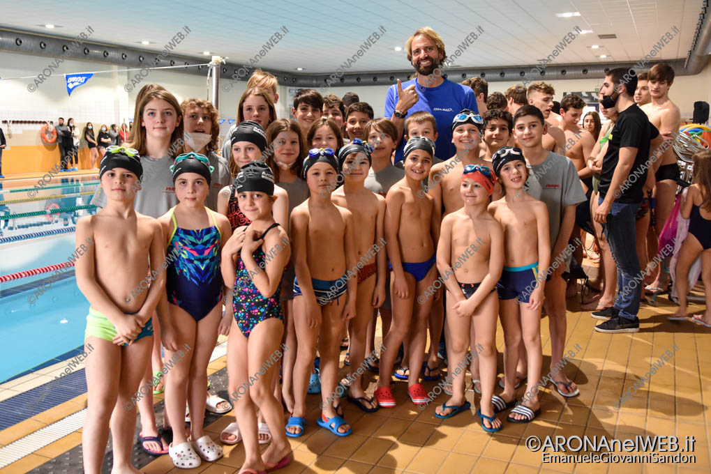 EGS2022_02853 | Massimiliano Rosolino all'Arona Active per "Nuotiamo per la Pace"