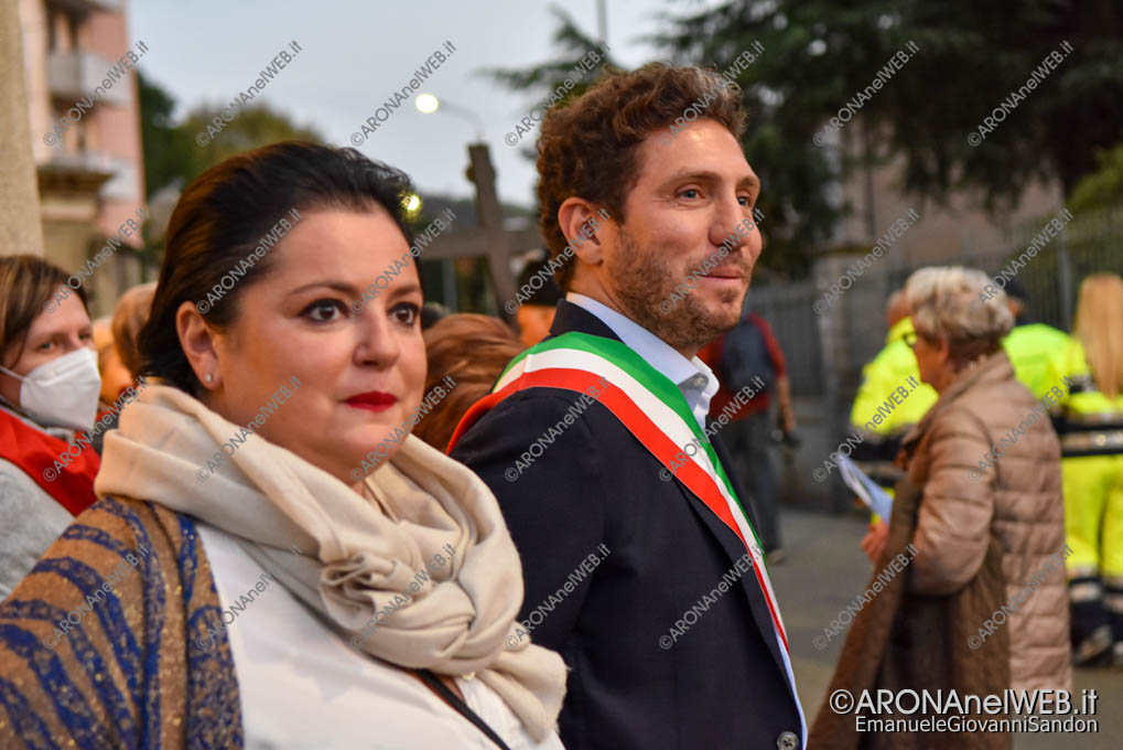 EGS2022_04134 | Francesco Pietrasanta, sindaco di Quarona con il vicesindaco Ilaria Perincioli