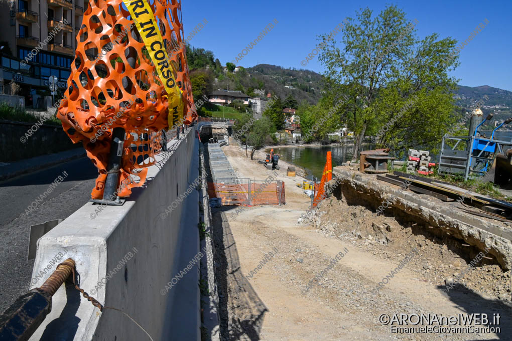 EGS2022_04877 | 18 aprile 2022 - SS33, i lavori di ricostruzione del muro franato