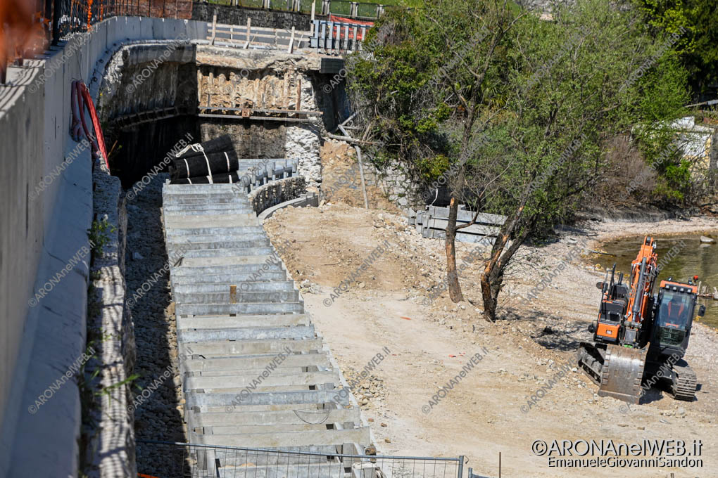 EGS2022_04881 | 18 aprile 2022 - SS33, i lavori di ricostruzione del muro franato
