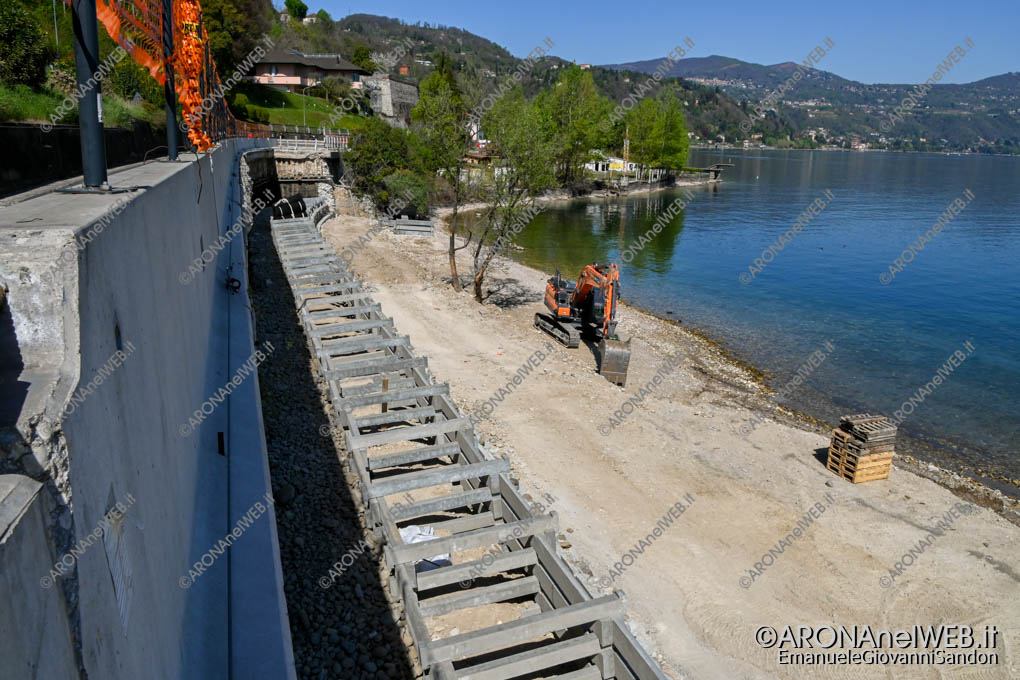 EGS2022_04886 | 18 aprile 2022 - SS33, i lavori di ricostruzione del muro franato