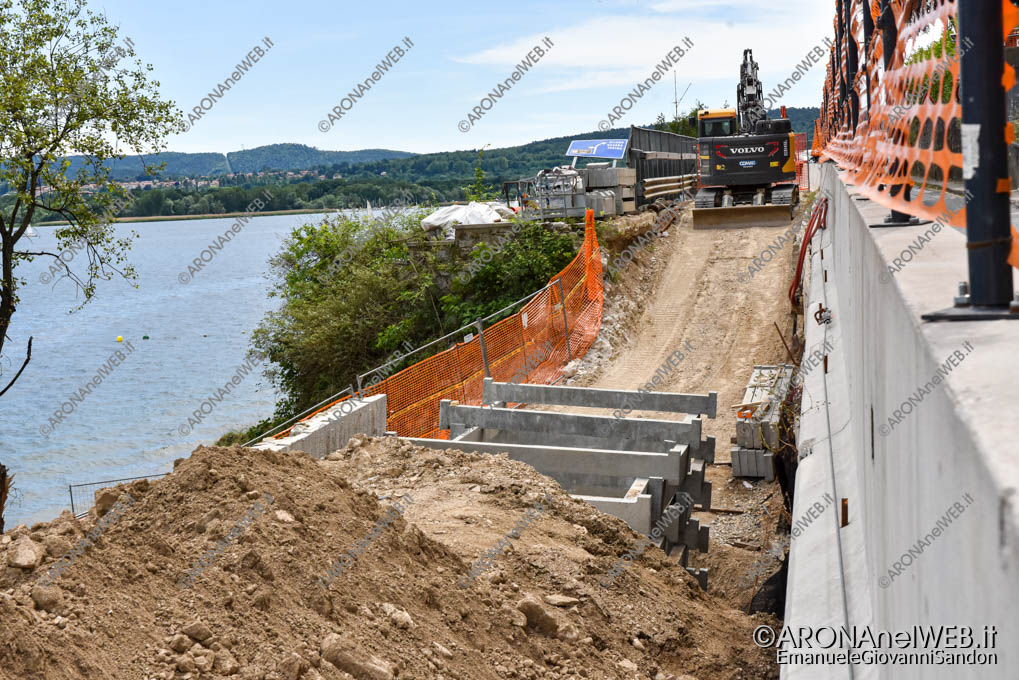EGS2022_08059 | 29 maggio 2022 - SS33, proseguono i lavori di ricostruzione del muro franato