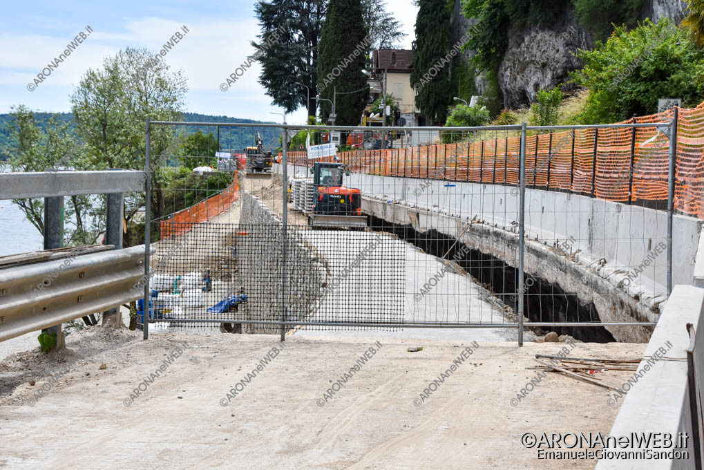 EGS2022_08082 | 29 maggio 2022 - SS33, proseguono i lavori di ricostruzione del muro franato