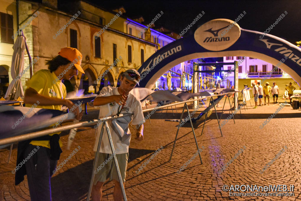 EGS2022_15656 | AronaMen Triathlon 2022, ultimi preparativi in Piazza del Popolo per l'arrivo