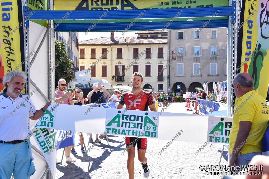 EGS2022_16381 | AronaMen Triathlon 2022, 1° classificato Adriano Engelhardt