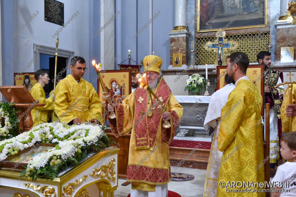 EGS2022_17980 | Mons. Symeon Cossec celebra la Divina Liturgia al Monastero Ortodosso di Arona