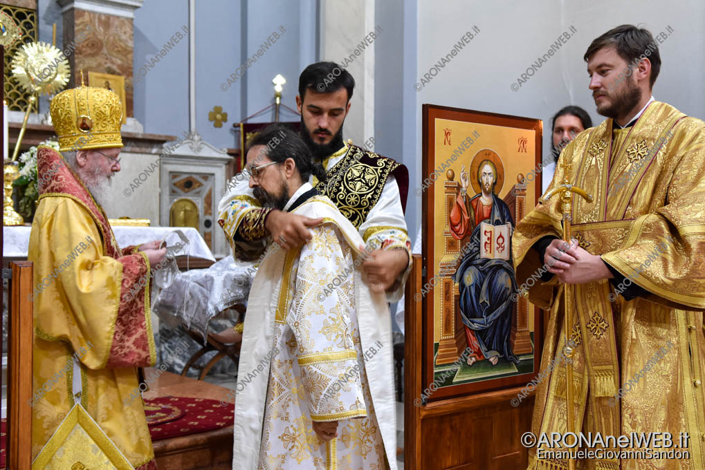 EGS2022_18068 | Al Monastero Ortodosso di Arona mons. Symeon Cossec ordina diacono Padre Efrem