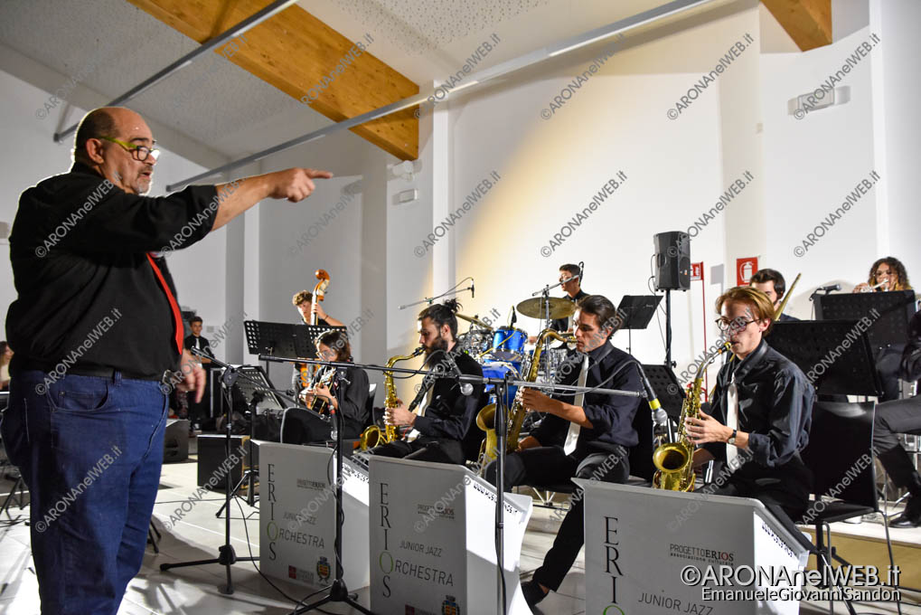 EGS2022_23016 | Il maestro Mario Biasio dirige la Erios junior jazz orchestra