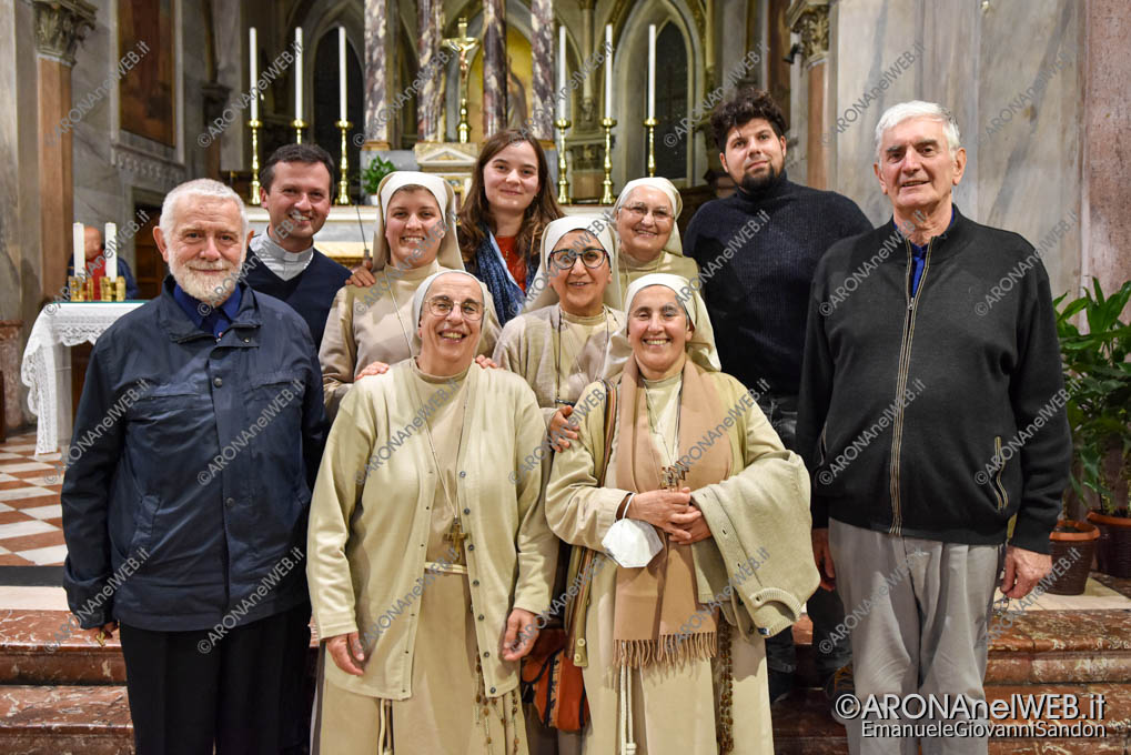 EGS2022_24114 | Messa nel 30° di presenza ad Arona delle Sorelle Francescane del Vangelo