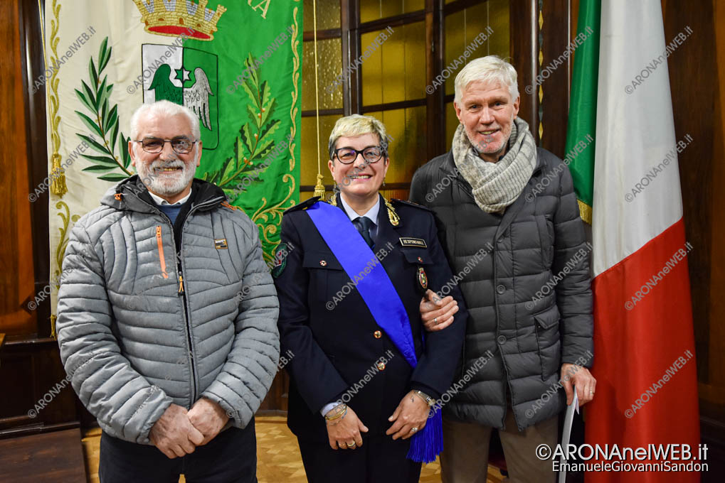 EGS2023_01217 | La Comandante Floriana Quatraro con Castelluccio Antonio e Moretti Lorenzo