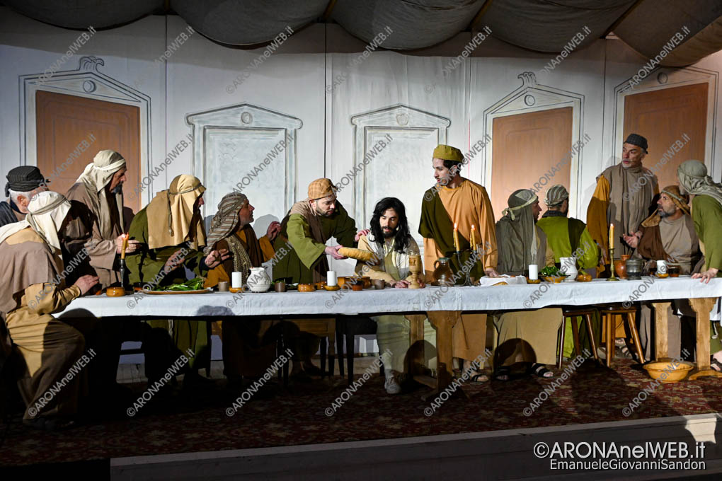 EGS2023_09157 | Gesù con gli apostoli all’ultima cena - Il Venerdì Santo a Maggiora