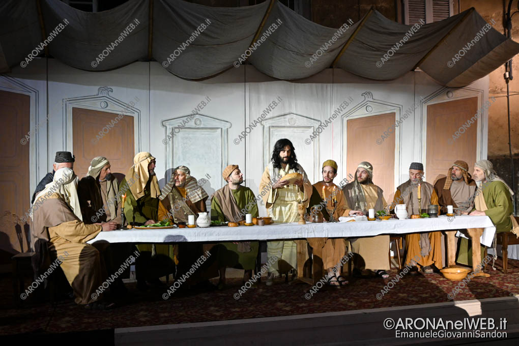 EGS2023_09201 | Gesù con gli apostoli all’ultima cena - Il Venerdì Santo a Maggiora