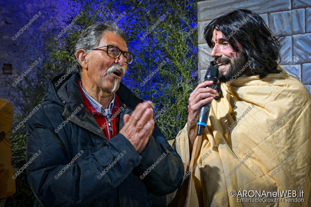 EGS2023_10407 | Il regista Mario Marzocchi con Gesù, Davide Pezzimenti