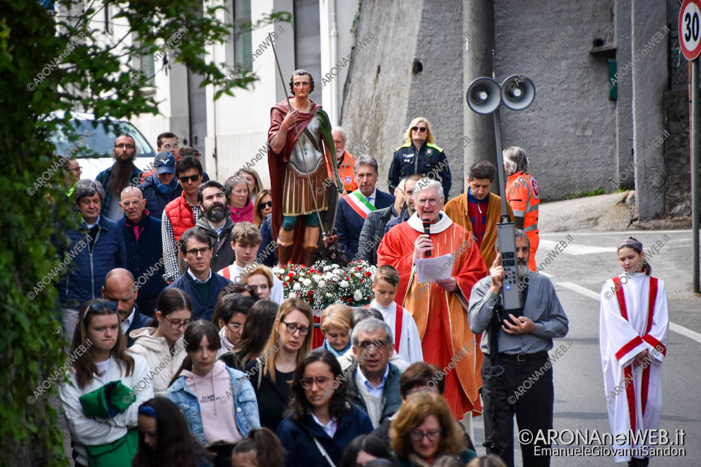 EGS2023_11604 | Mercurago, Processione per la Patronale di San Giorgio